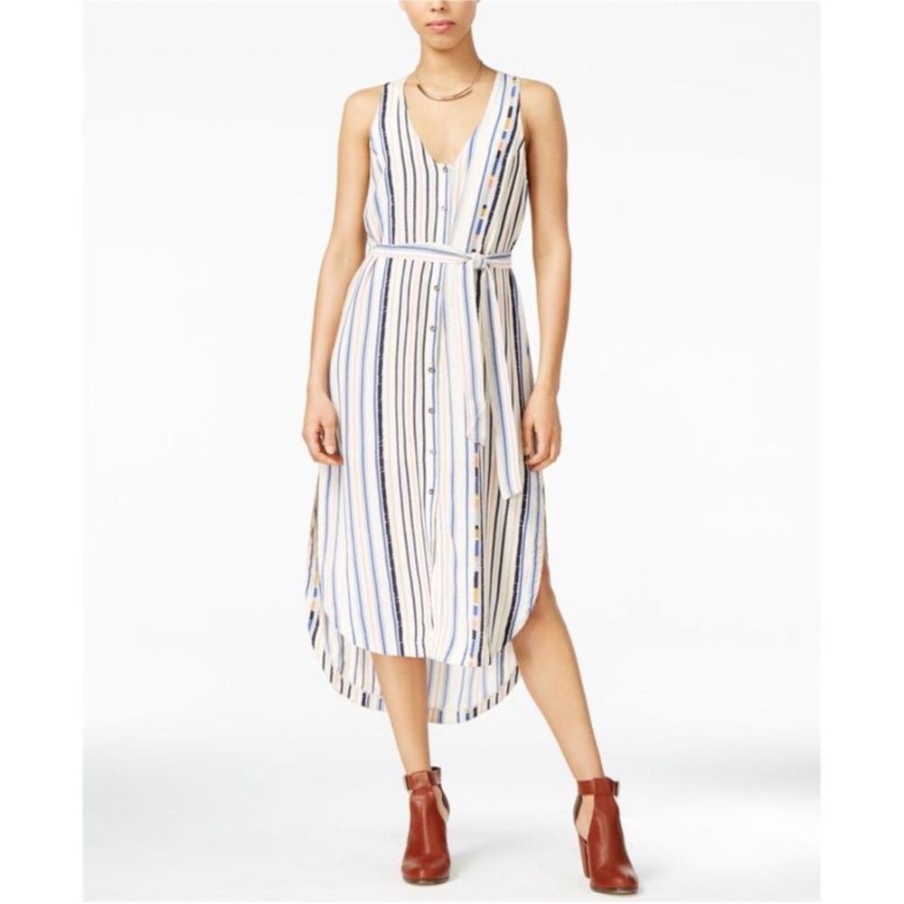 NWOT ASTR | Striped Sleeveless Midi Dress